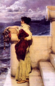 Hero 1898 Romantic Sir Lawrence Alma Tadema Oil Paintings